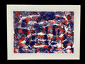 Real abstract art painting on canvas 40 x 30cm unique