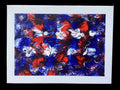 Real abstract art painting on canvas 24 x 18cm unique