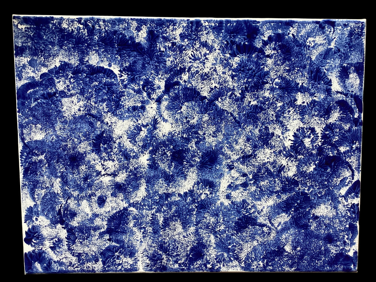 Real abstract modern art painting on canvas 40cm x 30cm unique