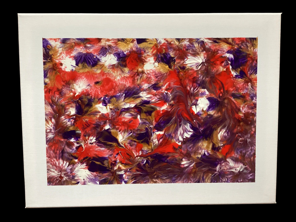 Real abstract art painting on canvas 40cm x30cm unique